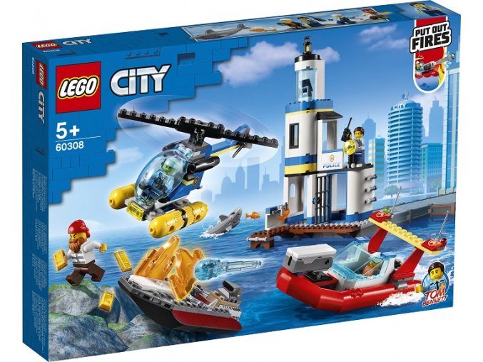 LEGO City 60308 Pobřežní policie a jednotka hasičů