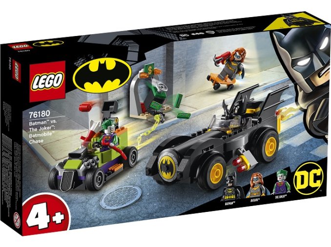 LEGO Super Heroes 76180 Batman™ vs. Joker™: Honička v Batmobilu