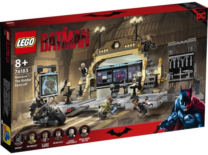 LEGO DC BATMAN™ 76183 Batmanova jeskyně: Souboj s Riddlerem