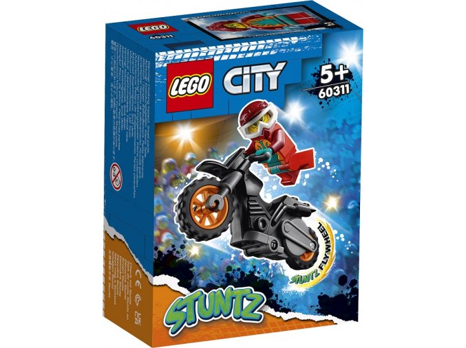 LEGO City 60311 Ohnivá kaskadérská motorka