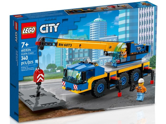 LEGO City 60324 Pojízdný jeřáb