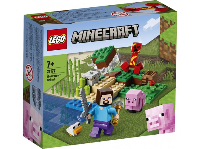 LEGO® Minecraft® 21177 Útok Creepera