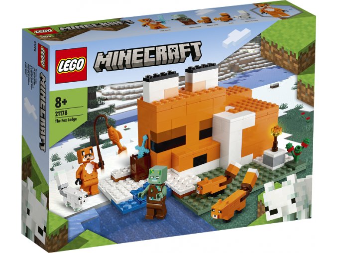 LEGO® Minecraft® 21178 Liščí domek