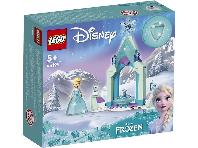 LEGO® Disney 43199 Elsa a zámecké nádvoří