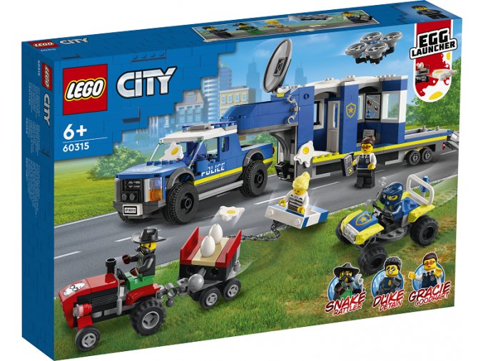 LEGO® City 60315 Mobilní velitelský vůz policie