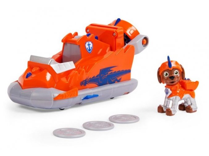 PAW PATROL Rytíři Tématické vozidlo Zuma