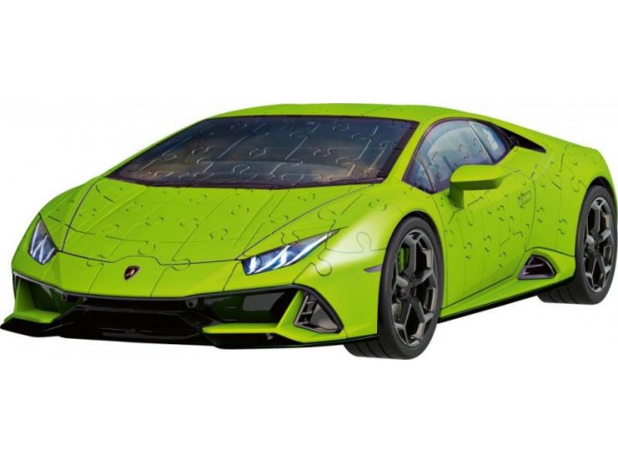 Ravensburger 3D puzzle Lamborghini Huracán Evo zelené 108 dílků