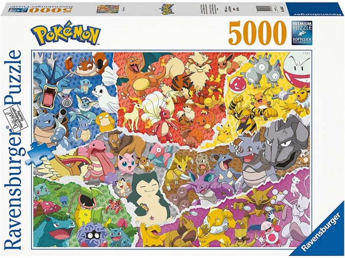 Ravensburger puzzle Pokémon 5000 dílků