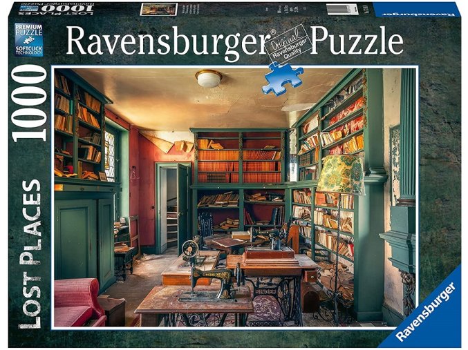 Ravensburger puzzle Ztracená místa: Hudební knihovna 1000 dílků