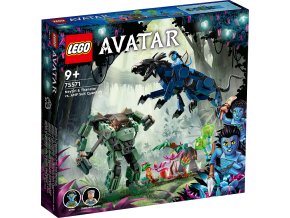 LEGO® Avatar 75571 Neytiri a thanator vs. Quaritch v AMP obleku