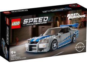 LEGO® Speed Champions 76917 2 Fast 2 Furious Nissan Skyline GTR (R34)