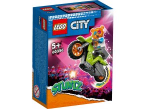 LEGO® City 60356 Medvěd a kaskadérská motorka