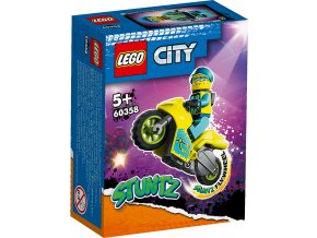 LEGO® City 60358 Kaskadérská kybermotorka