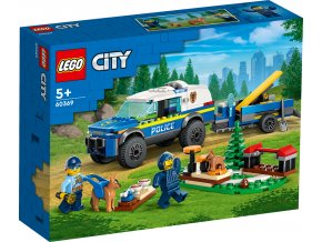 LEGO® City 60369 Mobilní cvičiště policejních psů