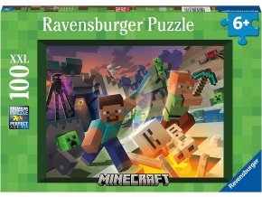 Ravensburger Minecraft Monstra z Minecraftu 100XXL dílků