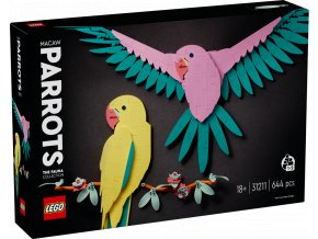 LEGO® Art Kolekce zvířat – Papoušci ara