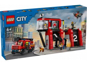 LEGO® City 60414 Hasičská stanice s hasičským vozem