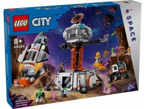 LEGO® City 60434 Vesmírná základna a startovací rampa pro raketu