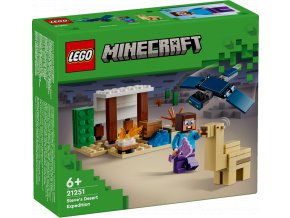 LEGO® Minecraft® 21251 Steve a výprava do pouště