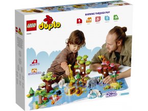 LEGO® DUPLO® 10975 Divoká zvířata světa