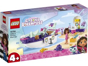 LEGO® Gábinin kouzelný domek 10786 Gábi a Rybočka na luxusní lodi