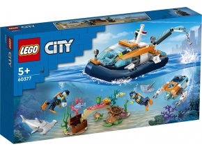 LEGO® City 60377 Průzkumná ponorka potápěčů