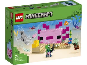 LEGO® Minecraft® 21247 Domeček axolotlů