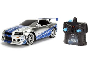 Jada Rychle a zběsile RC auto Nissan Skyline 1:24