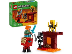 LEGO® Minecraft® 21266 Lávová bitva v Netheru