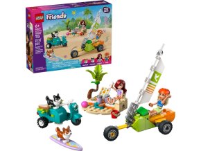 LEGO® Friends 42641 Dobrodružství se surfujícími psy a skútrem
