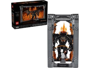 LEGO® Icons 10367 Knižní zarážka: Pán prstenů – Balrog™