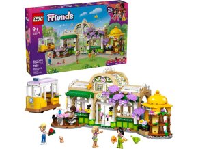 LEGO® Friends 42671 Kavárna plná rostlin a květinářství