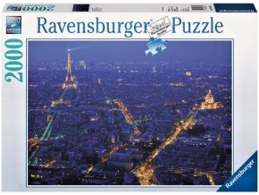 puzzle Pohled na noční Paříž 2000d, Ravensburger