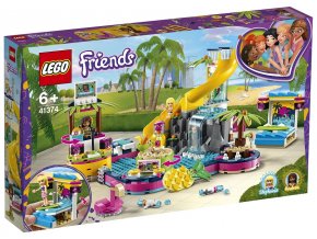 LEGO Friends 41374 Andrea a párty u bazénu