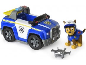 Spin Master Paw Patrol Základní vozidla s figurkou Chase