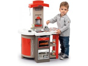 Smoby Kuchyňka skládací elektronická Tefal Opencook červená