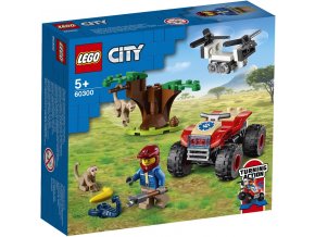 LEGO City 60300 Záchranářská čtyřkolka do divočiny