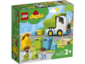 LEGO DUPLO 10945 Popelářský vůz a recyklování