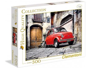 Clementoni Puzzle Fiat 500, 500 dílků