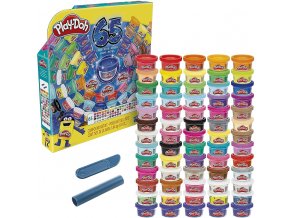 Hasbro Play-Doh Barevný mega set 65 kelímků