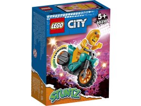 LEGO City 60310 Motorka kaskadéra Kuřete