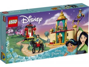 LEGO®  Disney 43208 Dobrodružství Jasmíny a Mulan