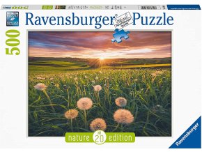 Ravensburger puzzle Pampelišky v západu slunce 500 dílků