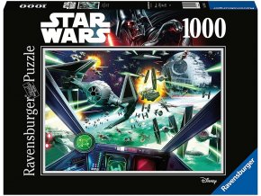 Ravensburger puzzle Star Wars: X-Wing Kokpit 1000 dílků