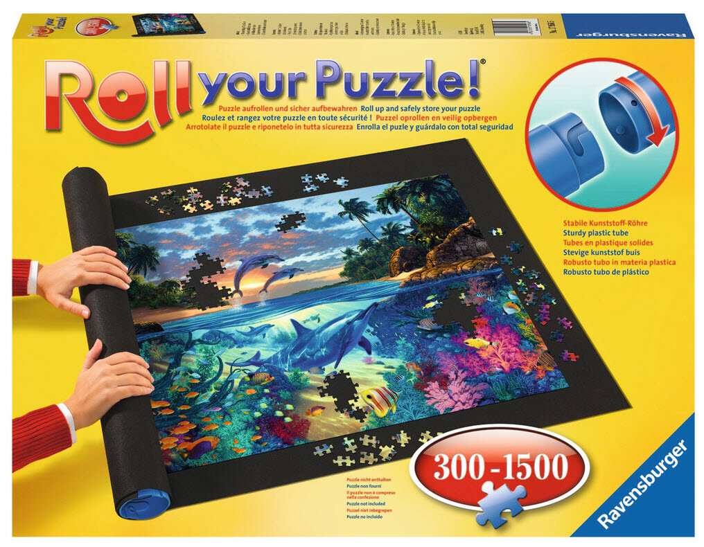 Podložka na sestavení puzzle až do 1500 dílků