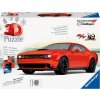 Ravensburger 3D puzzle Dodge Challenger červený 108 dílků