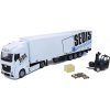 Bburago 1:43 MB Actros SEDIS Logistika s vysokozdvižným vozíkem a příslušenstvím