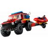 LEGO® City 60412 Hasičský vůz 4x4 a záchranný člun