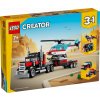 LEGO® Creator 31146 Náklaďák s plochou korbou a helikoptéra