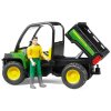 BRUDER 2490 John Deere Gator XUV 855D + figurka